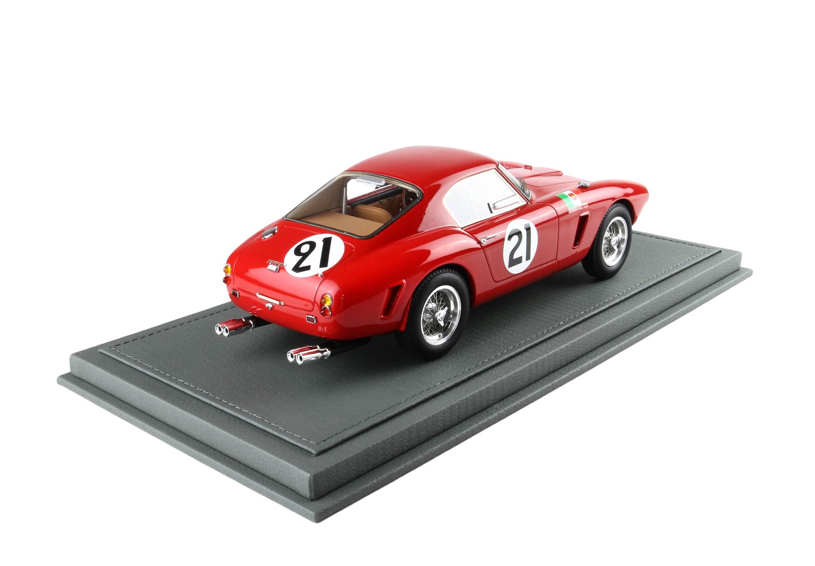 BBR Ferrari 250 SWB 24H Le Mans 1960 Car No. 21 Beurlys - Bianchi | 1:18 - Image 2
