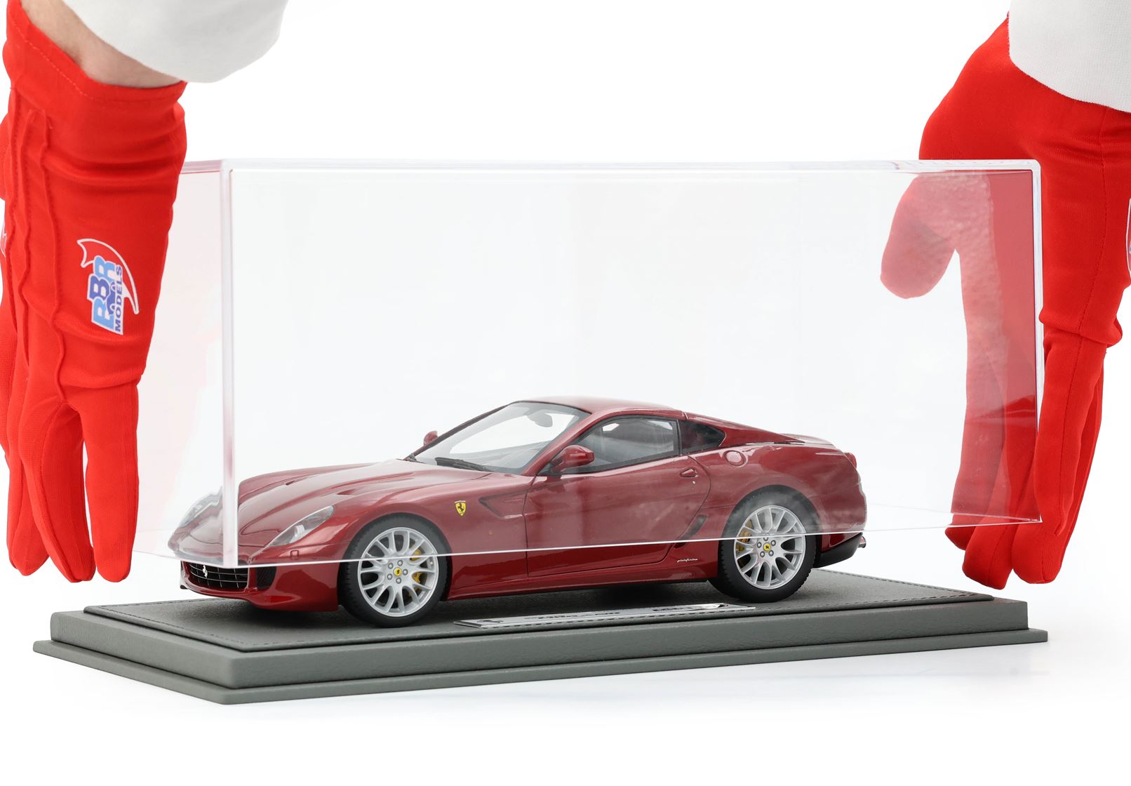 BBR Ferrari 599 GTB Fiorano 2006 Automatic Gearbox - Fiorano Red | 1:18 - Image 3
