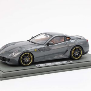 BBR Ferrari 599 GTB Fiorano 2006 - Gris Silverstone | 1:18