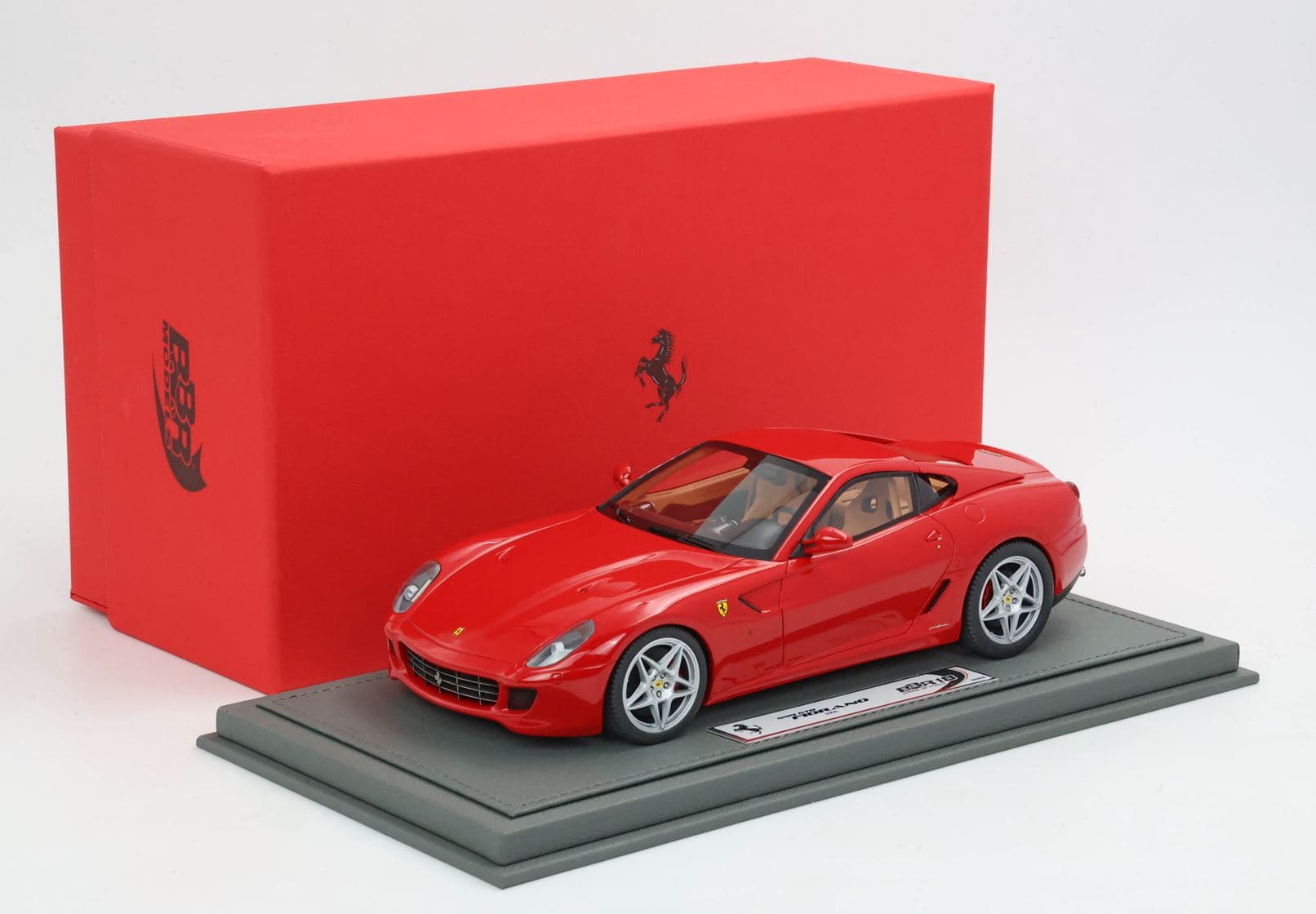 BBR Ferrari 599 GTB Fiorano 2006 Automatic Transmission - Red | 1:18 – Bild 10