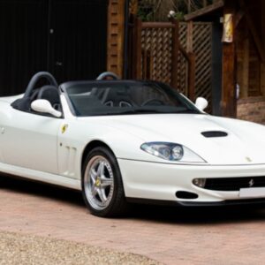 BBR Ferrari 550 Barchetta 2000 - Avus White | 1:18