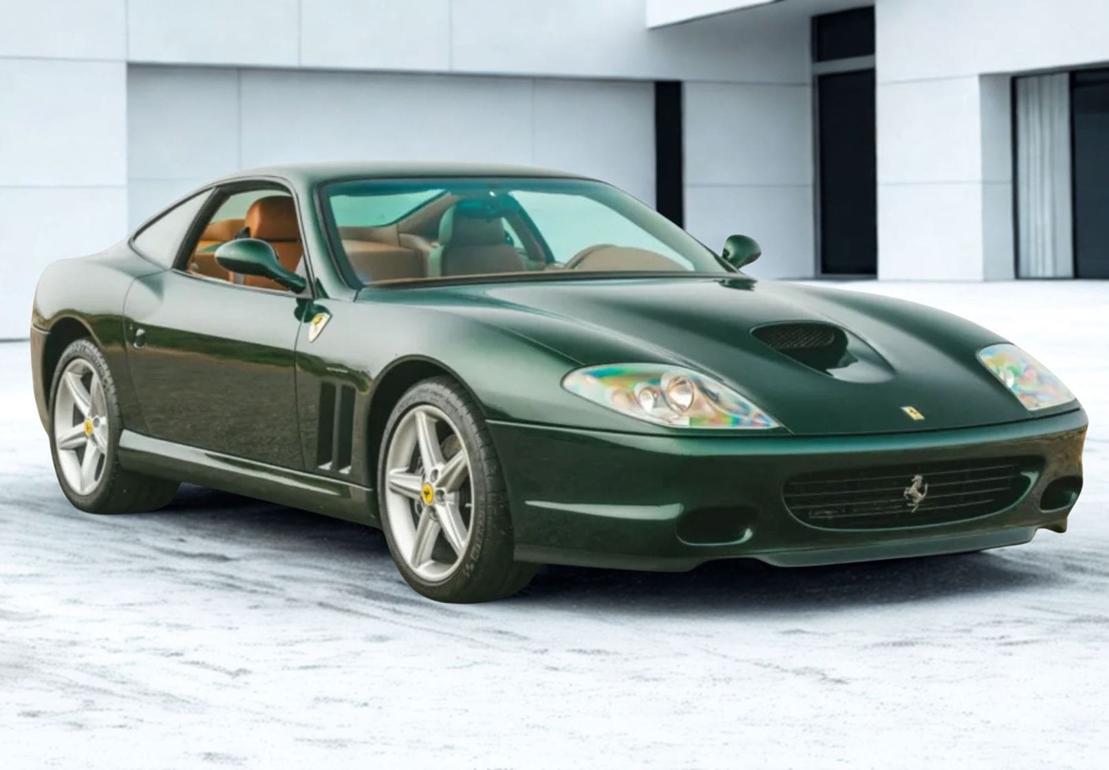 BBR Ferrari 575M Maranello 2002 - Zeltweg Green | 1:18