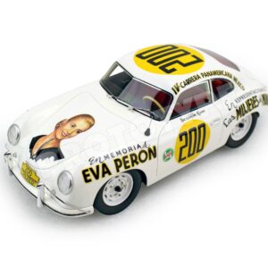 BBR Porsche 356A 4ª Carrera Panamericana 1954 Eva Perón Auto N200 | 1:18