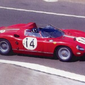 BBR Ferrari 330 P-64 N° 14 2° Classificato 24H Le Mans 1964 Bonnier - G. Hill - Rosso | 1:18