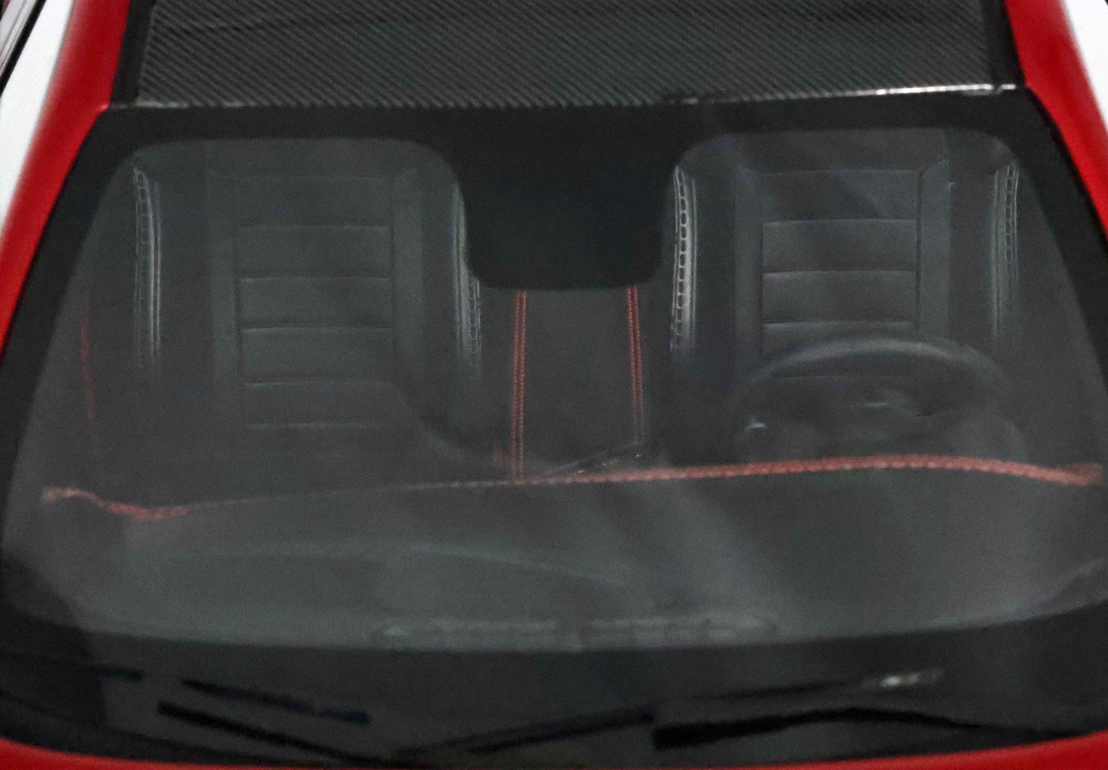 BBR Alfa Romeo Giulia GTA with Alfa Romeo Logo and Rear Spoiler - GTA Red | 1:18 - Image 6
