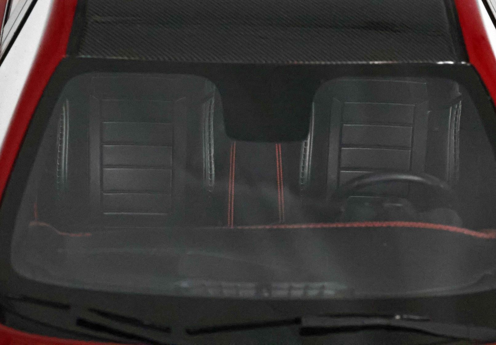 BBR Alfa Romeo Giulia GTA Special Version Rear Spoiler - Competizione Red | 1:18 - Image 3