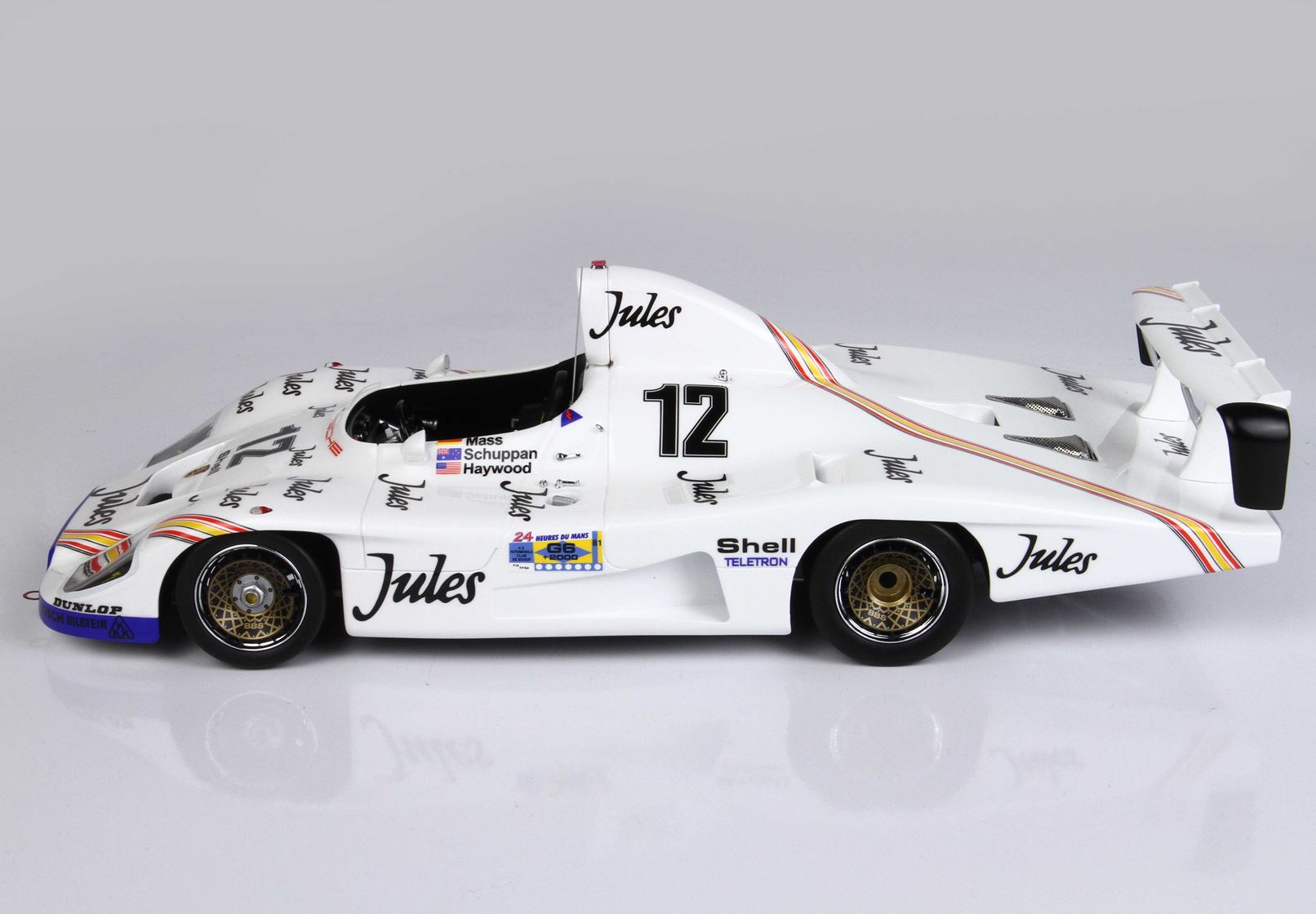 BBR Porsche 936/81 Turbo 24h Le Mans 1981 Mass-Schuppan-Haywood N° 12 | 1:18 - Immagine 4