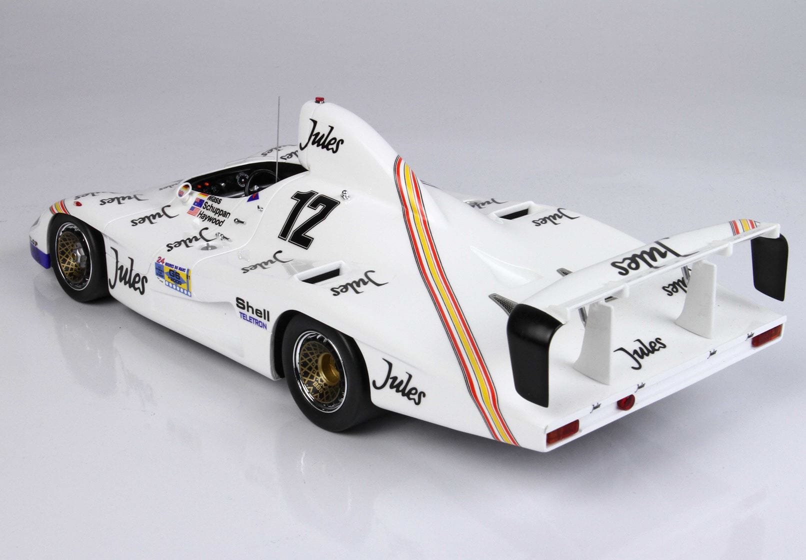 BBR Porsche 936/81 Turbo 24h Le Mans 1981 Mass-Schuppan-Haywood N° 12 | 1:18 - Immagine 5
