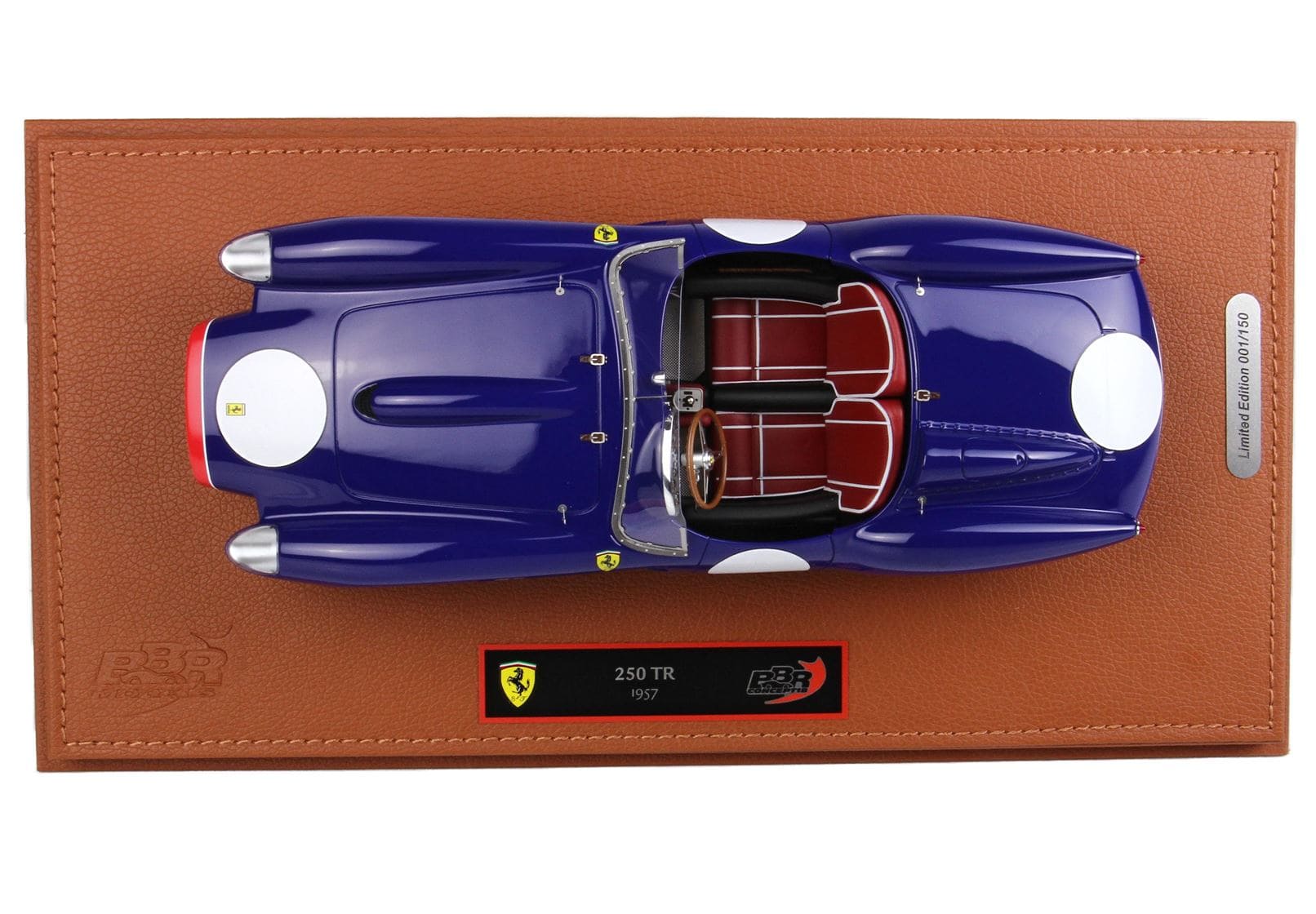 BBR Ferrari 250 Testarossa 1957 - Blue | 1:18 - Image 3