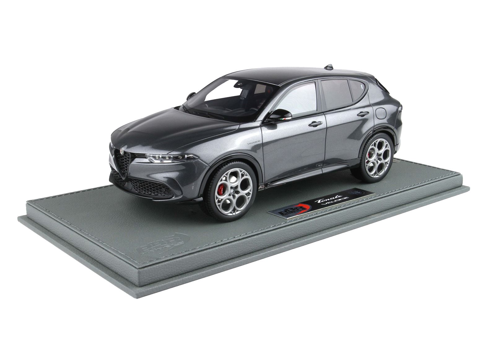 BBR Alfa Romeo Tonale Veloce Plug-in Hybrid - Vesuvio Grey | 1:18