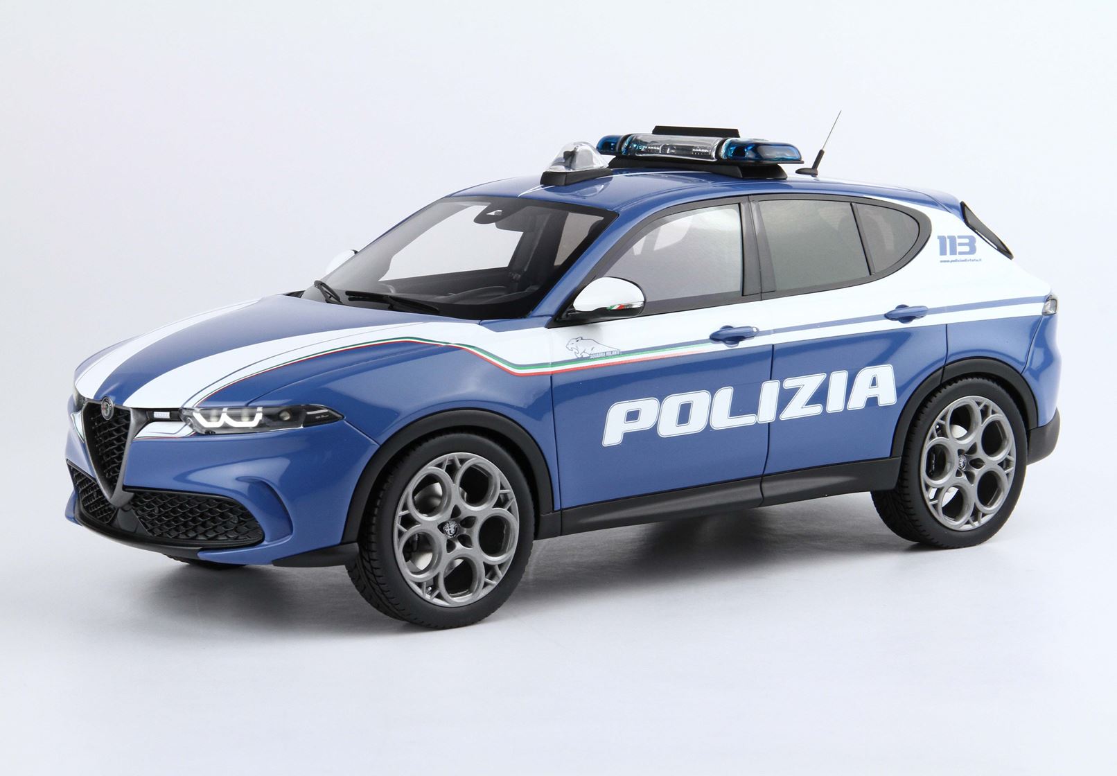 BBR Alfa Romeo Tonale Allestimento Polizia | 1:18 - Image 5