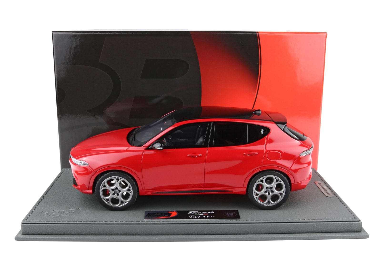 BBR Alfa Romeo Tonale Tributo Plug-in Hybrid - Alfa Red | 1:18 - Image 6