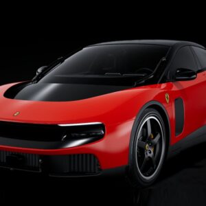 BBR Ferrari Luce Panoramic Roof - Corsa Red | 1:18