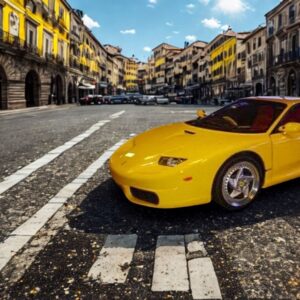 BBR Ferrari FX 1995 - Amarillo Modena | 1:18