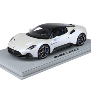 BBR Maserati MC20 - Audace White | 1:18