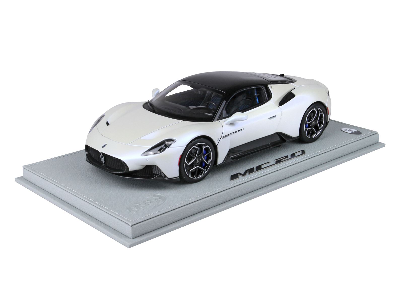 BBR Maserati MC20 - Audace White | 1:18