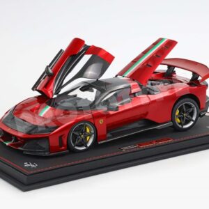 BBR Ferrari F80 Italian Stripe Luxury Pack - Supercar Red | 1:18