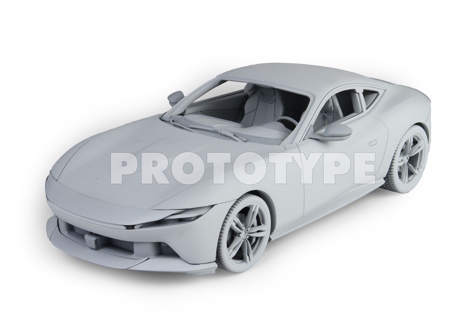 BBR Ferrari Amalfi - Violet Dino | 1:18 - Image 2