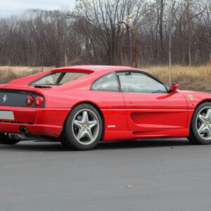 BBR Ferrari F355 Berlinetta 1994 Manual Gearbox & Challenge Grid - Red | 1:18