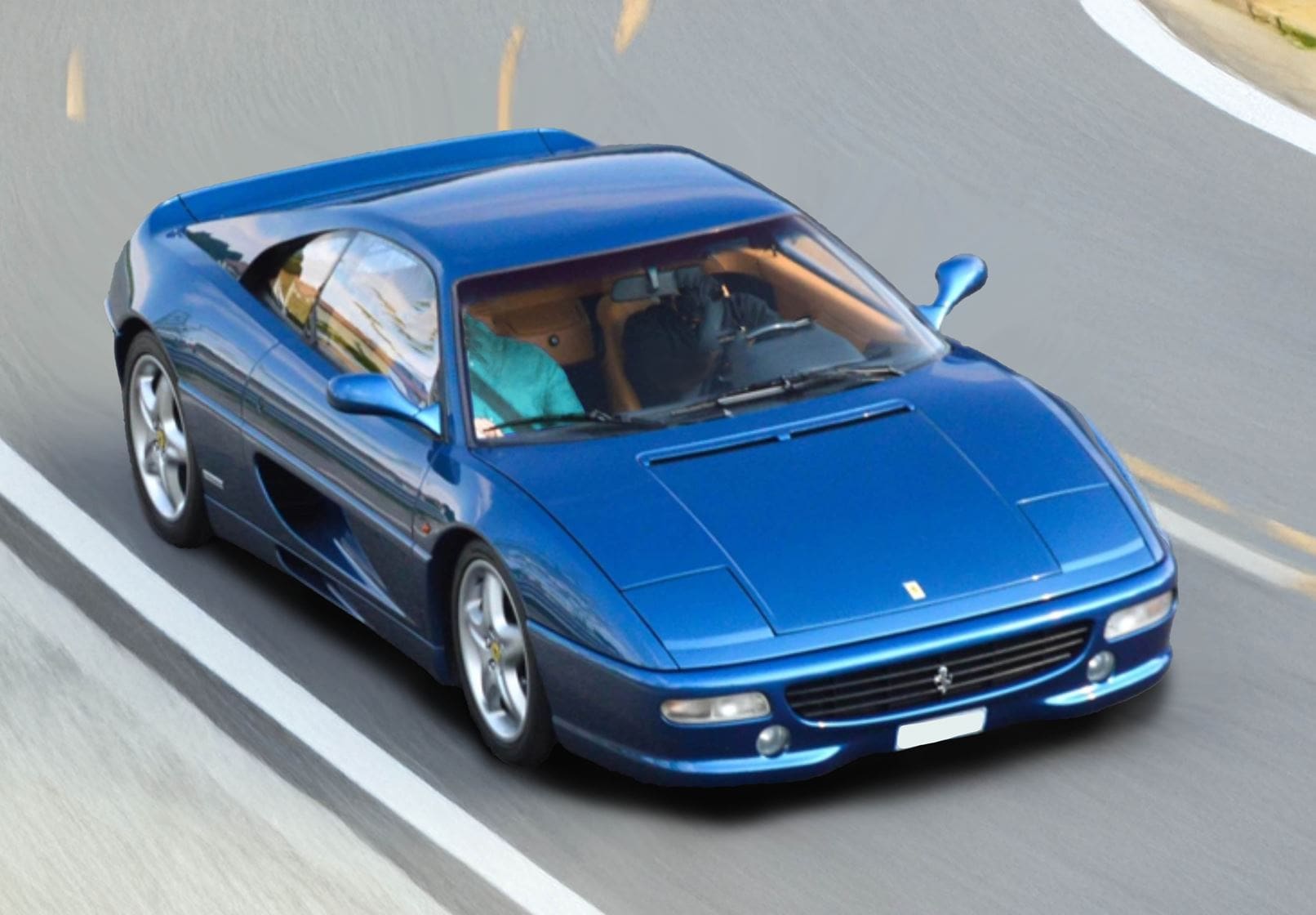 BBR フェラーリ F355 ベルリネッタ 1994 マニュアル ギア - ブルー