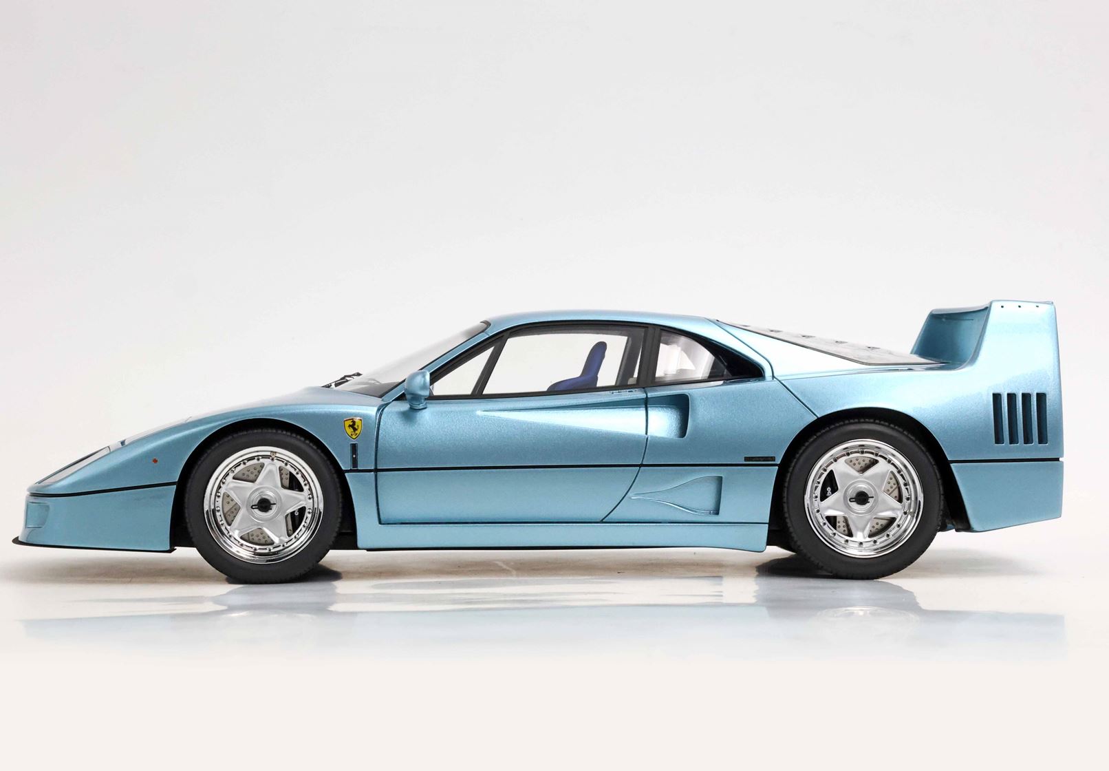 BBR Ferrari F40 1987 - Hyperion Blue | 1:18 - Image 4