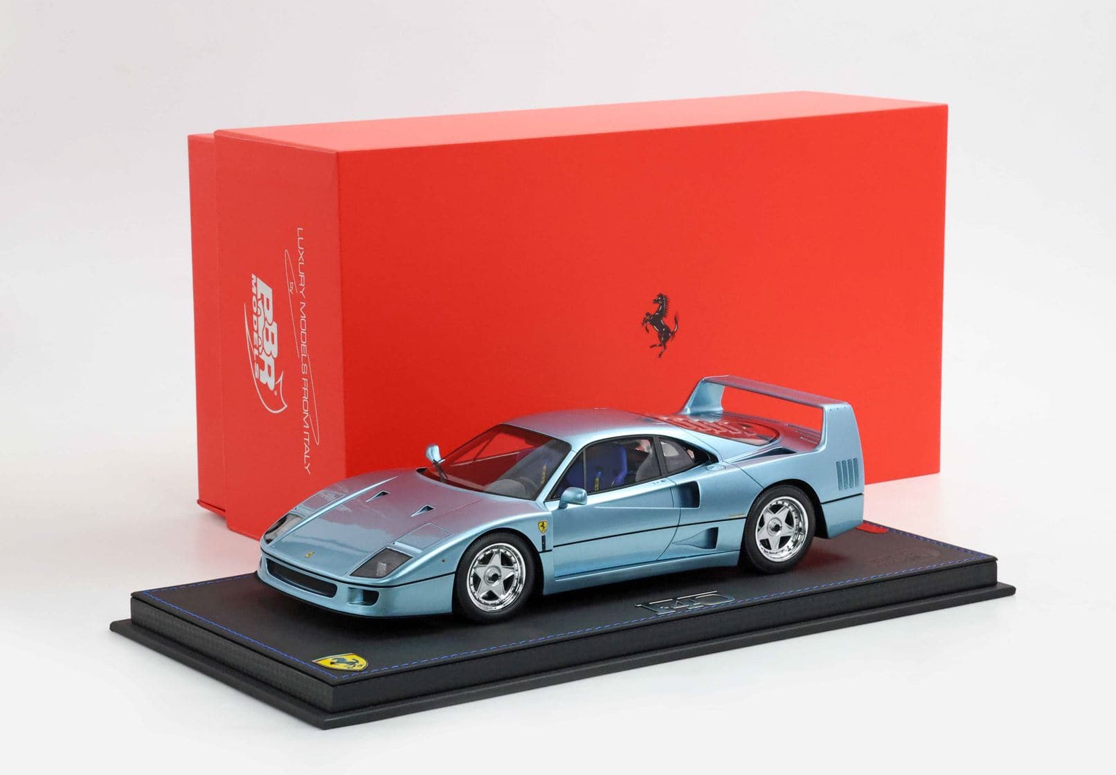 BBR Ferrari F40 1987 - Hyperion Blue | 1:18 - Image 10