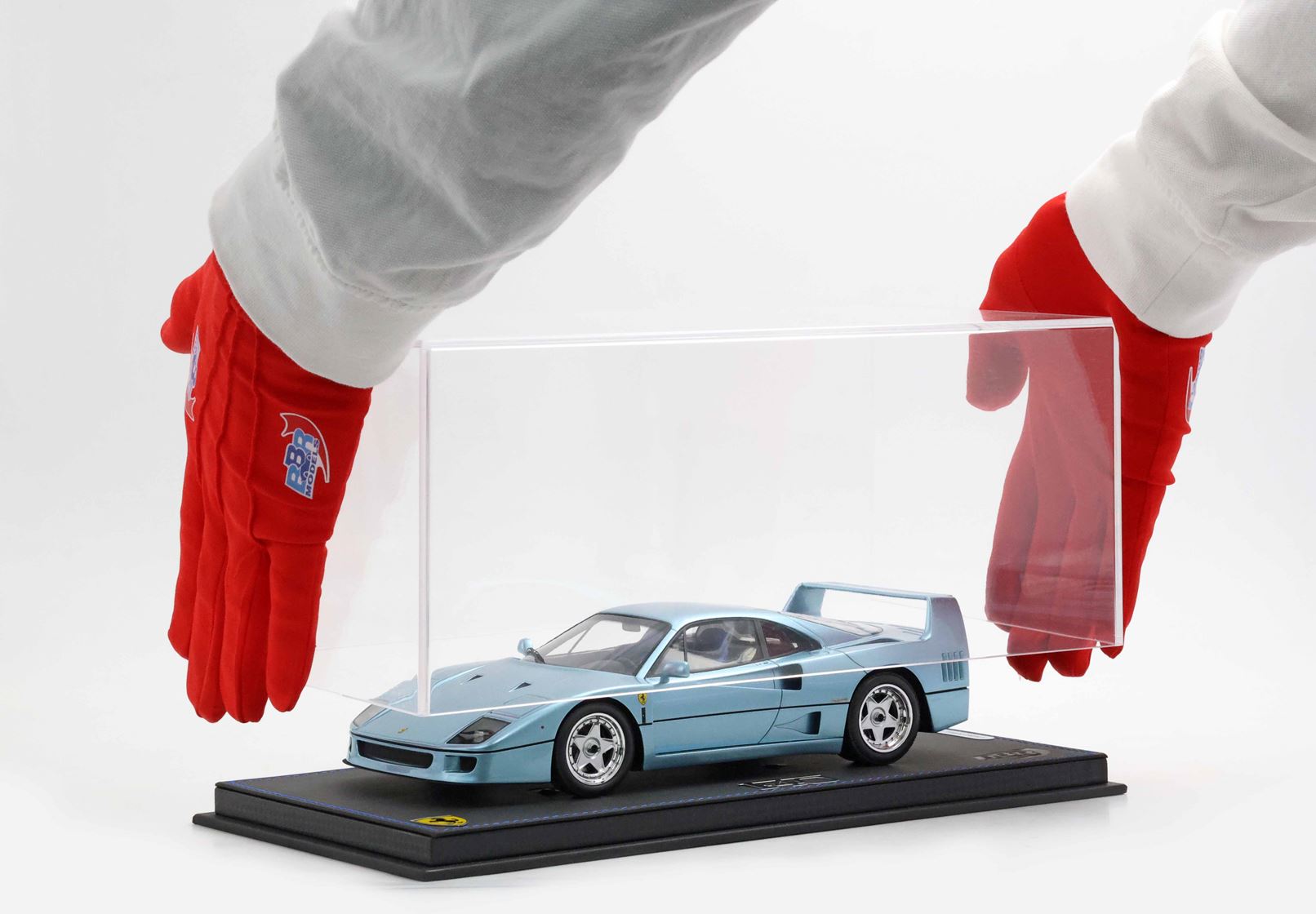 BBR Ferrari F40 1987 - Hyperion Blue | 1:18 - Image 2