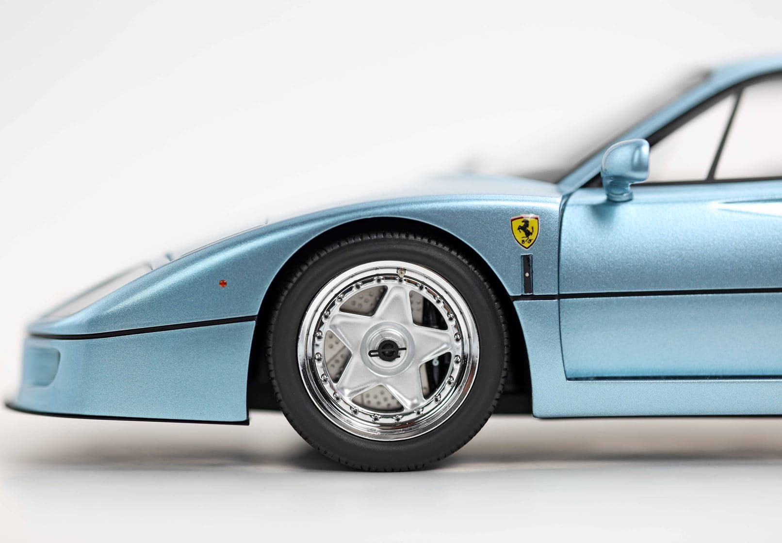 BBR Ferrari F40 1987 - Hyperion Blue | 1:18 - Image 9