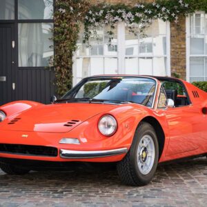BBR Ferrari Dino 246 GTS 1972 - Dino Red - Black | 1:18