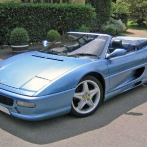 BBR Ferrari F355 Spider Manual Transmission - California Blue | 1:18