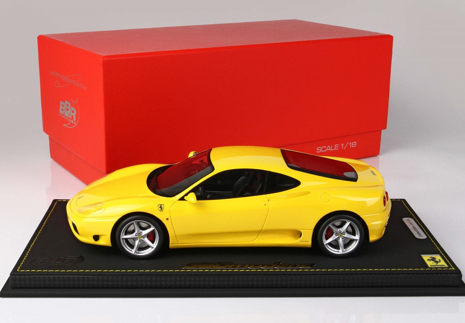 BBR Ferrari 360 Modena 1999 F1 Gearbox - Yellow | 1:18 - Image 18