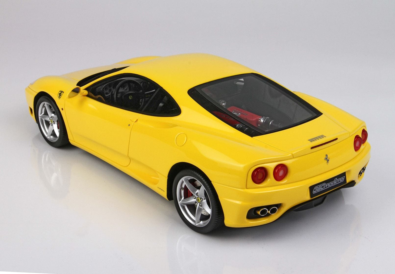 BBR Ferrari 360 Modena 1999 F1 Gearbox - Yellow | 1:18 - Image 15