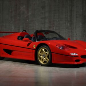 BBR Ferrari F50 Spider - Red with Gold Wheels | 1:18
