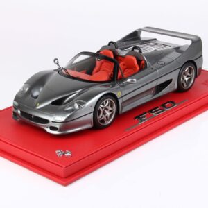 BBR Ferrari F50 1995 Spider Version - Gris Hierro Metálico | 1:18