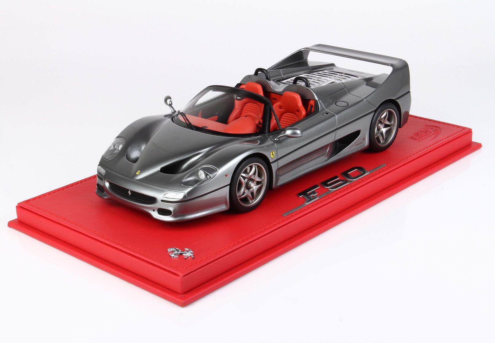 BBR Ferrari F50 1995 Spider Version - Metallic Iron Grey | 1:18