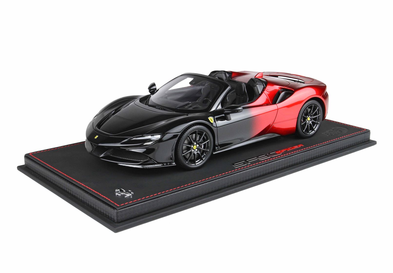 BBR Ferrari SF90 Spider - Rojo Magma / Negro | 1:18