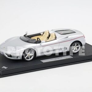 BBR Ferrari 360 Barchetta One-Off Car - Silver | 1:18
