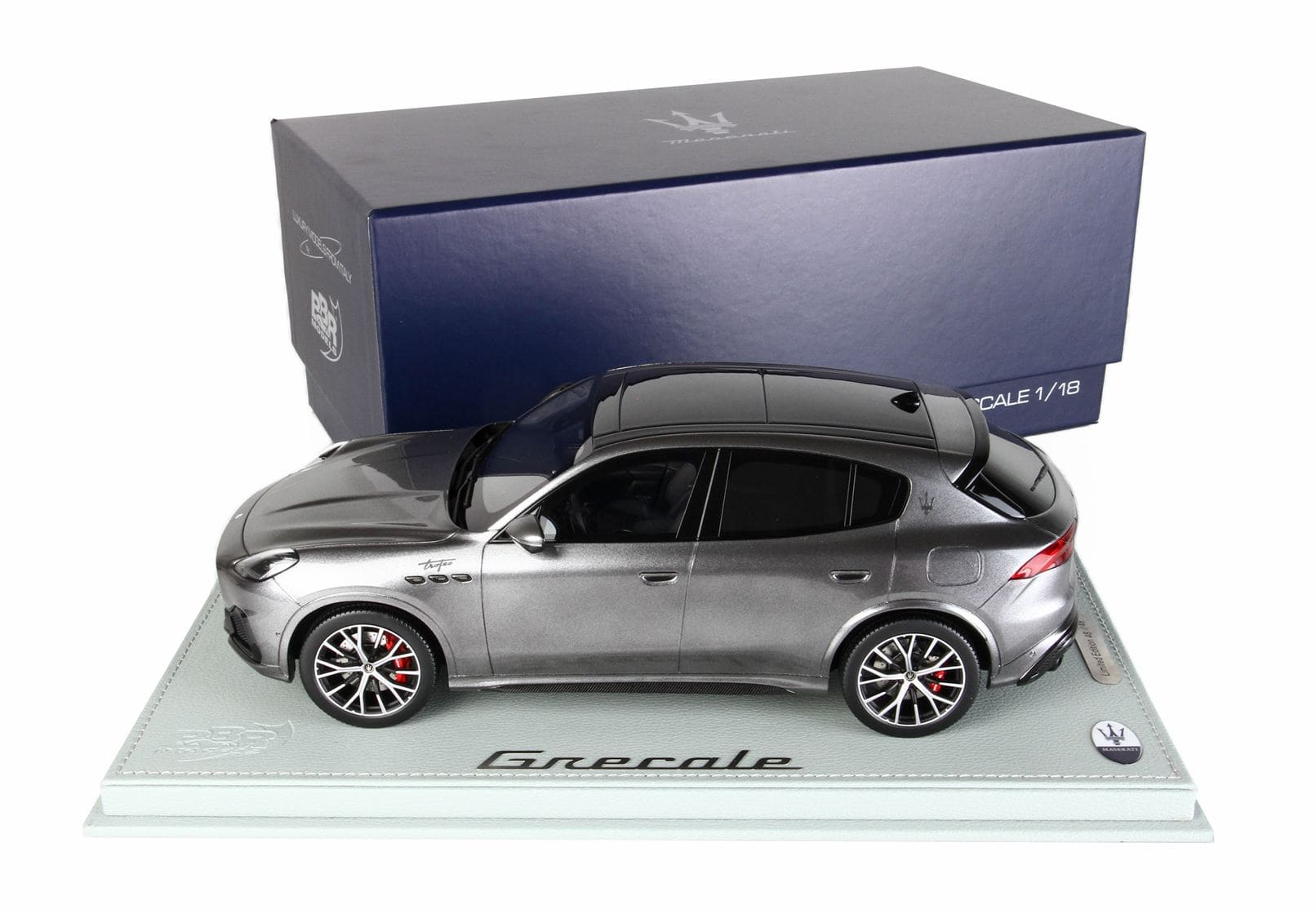 BBR Maserati Grecale Trofeo - Lava Grey | 1:18 – Bild 9