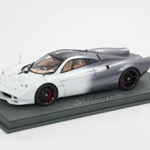 BBR Pagani Huayra Codalunga - Blanco Malta - Sombra Gris | 1:18