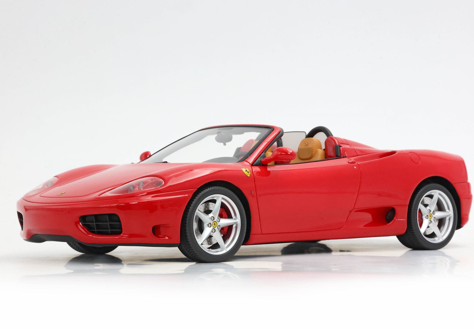 BBR Ferrari 360 Modena Spider Cambio automatico - Red | 1:18 – Bild 4