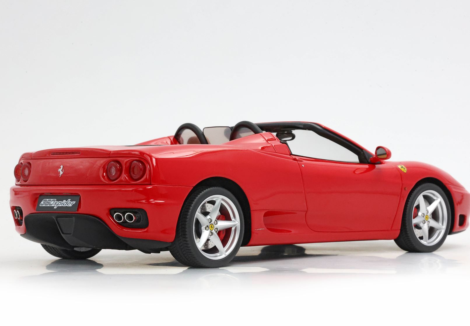 BBR Ferrari 360 Modena Spider Cambio automatico - Red | 1:18 – Bild 5