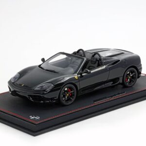 BBR Ferrari 360 Modena Spider Cambio automático - Negro Brillante | 1:18