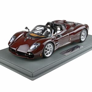 BBR パガーニ ウートピア ロードスター ハバネロ ペブルビーチ ラウンチカー - フルカーボン レッド | 1:18
