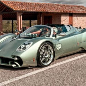BBR Pagani Utopia Roadster オープンルーフ - マラグリーン | 1:18