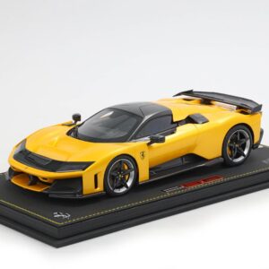 BBR Ferrari F80 Pinzas Amarillas y Ruedas Bicolor - Amarillo Tri-Capa | 1:18