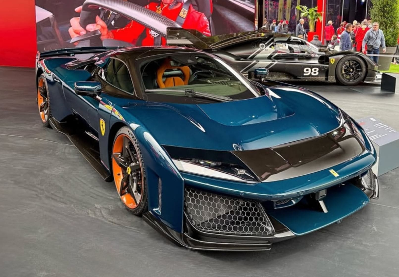 BBR Ferrari F80 Full Carbon - Blue | 1:18