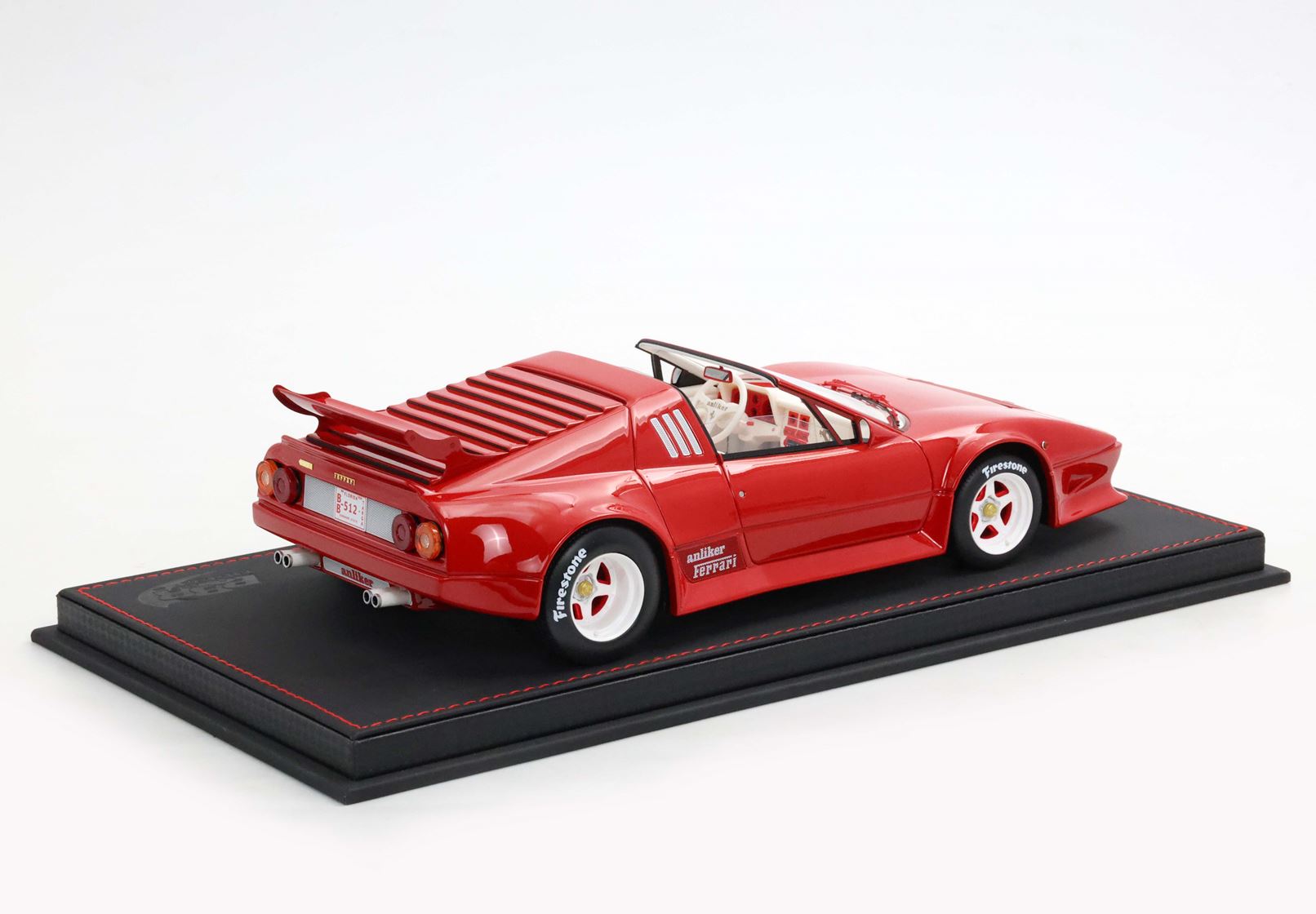 BBR Ferrari 512 BB Targa Anliker 1984 - Red | 1:18 - Image 3