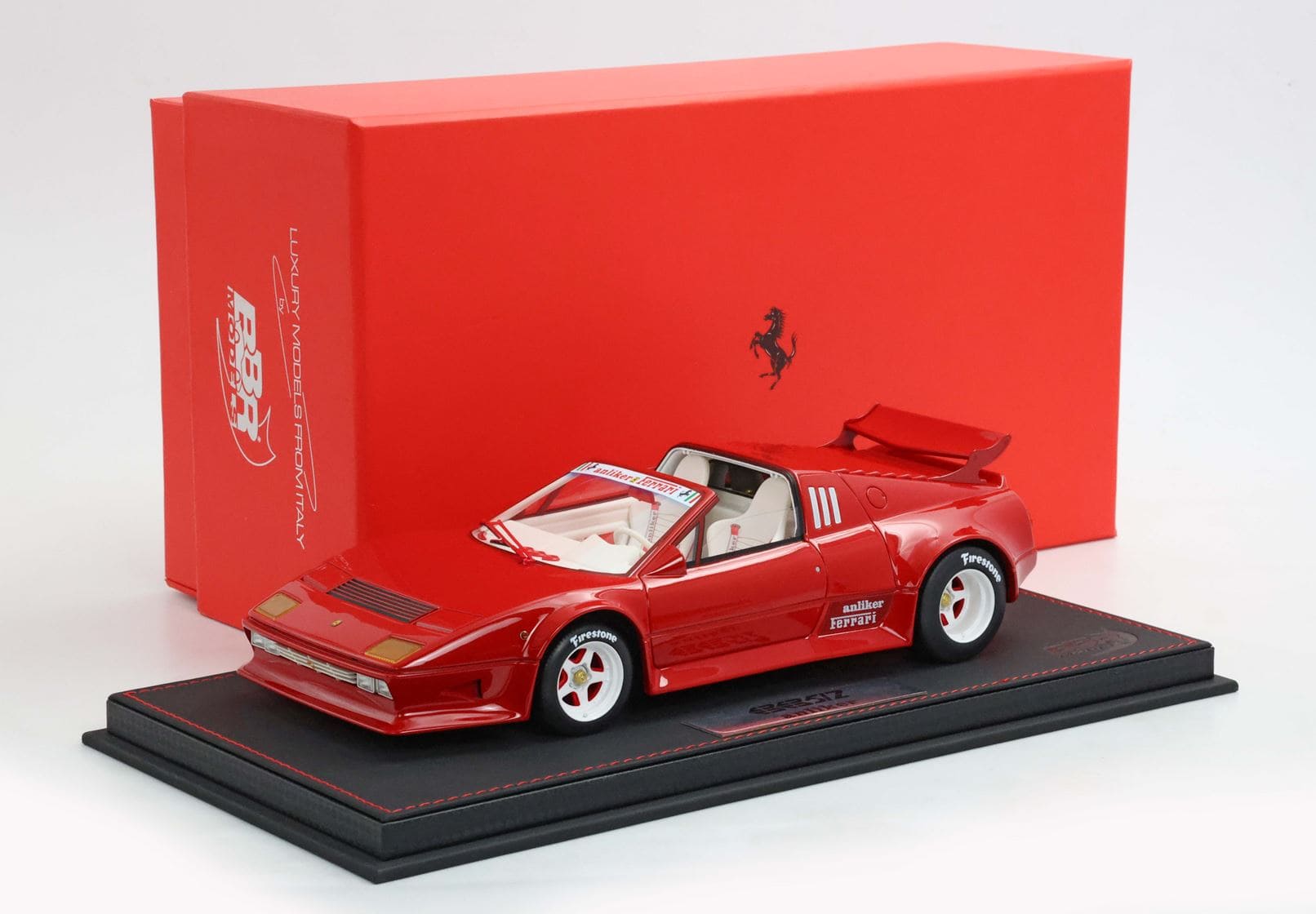 BBR Ferrari 512 BB Targa Anliker 1984 - Red | 1:18 - Image 10