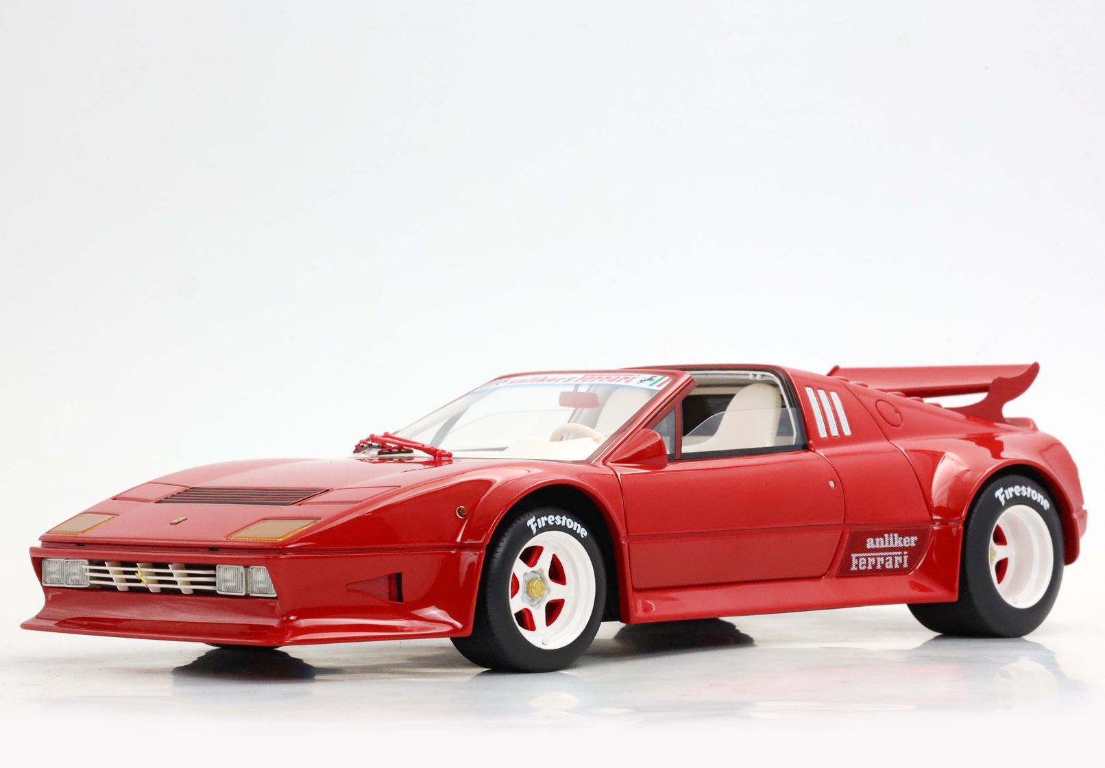 BBR Ferrari 512 BB Targa Anliker 1984 - Red | 1:18 - Image 5