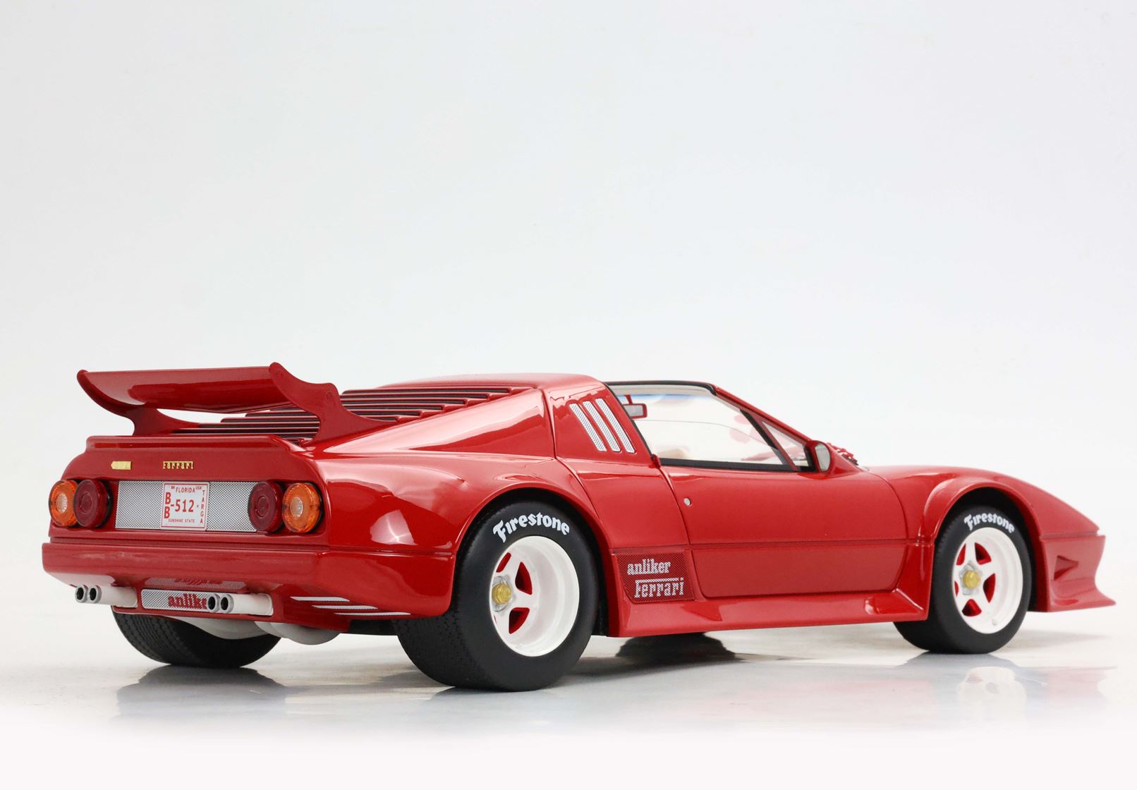 BBR Ferrari 512 BB Targa Anliker 1984 - Red | 1:18 - Image 6
